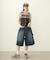 TWO-TYPE STRIPED KNIT VEST
