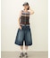 TWO-TYPE STRIPED KNIT VEST