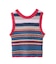 TWO-TYPE STRIPED KNIT VEST