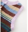 TWO-TYPE STRIPED KNIT VEST