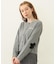 FLOWER ELBOW CARDIGAN