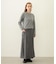FLOWER ELBOW CARDIGAN