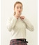 FLOWER ELBOW CARDIGAN