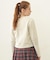 FLOWER ELBOW CARDIGAN