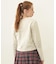 FLOWER ELBOW CARDIGAN