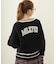 MILKFED. PATCH V-NECK KNIT