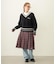 MILKFED. PATCH V-NECK KNIT