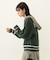 MILKFED. PATCH V-NECK KNIT