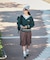 MILKFED. PATCH V-NECK KNIT