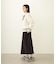 MILKFED. PATCH V-NECK KNIT