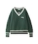 MILKFED. PATCH V-NECK KNIT