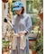 STRIPE BIG SHIRT DRESS
