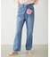 STRAIGHT DENIM PANTS