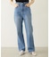 STRAIGHT DENIM PANTS