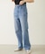 STRAIGHT DENIM PANTS