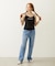 STRAIGHT DENIM PANTS