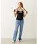 STRAIGHT DENIM PANTS