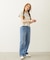 STRAIGHT DENIM PANTS