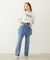STRAIGHT DENIM PANTS