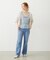 STRAIGHT DENIM PANTS