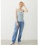 STRAIGHT DENIM PANTS
