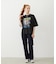 STRAIGHT DENIM PANTS