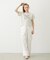 FLORAL PATTERN SATIN CARGO PANTS