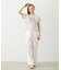 FLORAL PATTERN SATIN CARGO PANTS