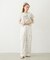 FLORAL PATTERN SATIN CARGO PANTS