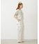 FLORAL PATTERN SATIN CARGO PANTS