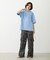 FLORAL PATTERN SATIN CARGO PANTS