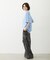 FLORAL PATTERN SATIN CARGO PANTS