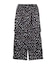 FLORAL PATTERN SATIN CARGO PANTS