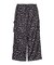FLORAL PATTERN SATIN CARGO PANTS