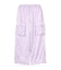 FLORAL PATTERN SATIN CARGO PANTS