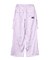 FLORAL PATTERN SATIN CARGO PANTS