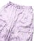 FLORAL PATTERN SATIN CARGO PANTS
