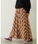 FLARE PLAID SKIRT