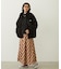FLARE PLAID SKIRT