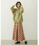 FLARE PLAID SKIRT