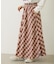 FLARE PLAID SKIRT