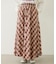 FLARE PLAID SKIRT