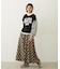 FLARE PLAID SKIRT