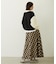 FLARE PLAID SKIRT
