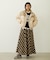 FLARE PLAID SKIRT