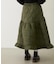 QUILTED FLARED SKIRT