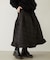QUILTED FLARED SKIRT