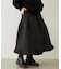 QUILTED FLARED SKIRT