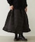 QUILTED FLARED SKIRT