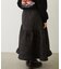 QUILTED FLARED SKIRT